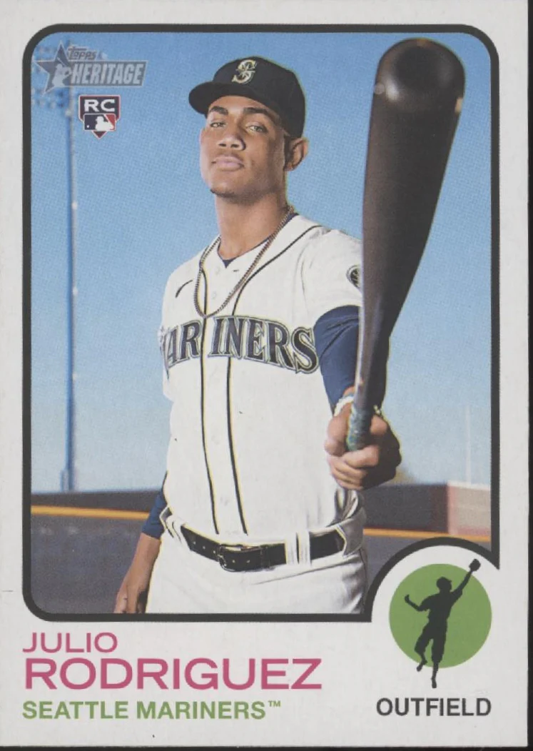 2226-julio-rodriguez-2022-topps-heritage-rc-700-2-1.webp Julio Rodriguez 2022 Topps Heritage RC #700 #2