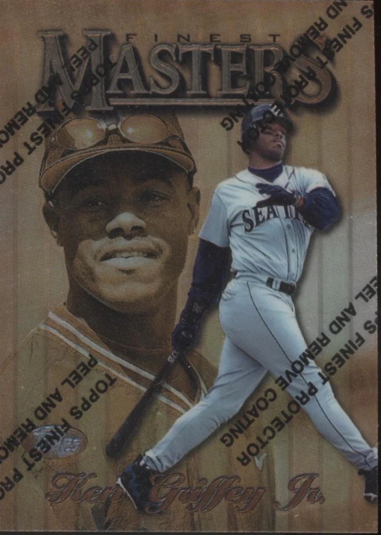 Ken Griffey Jr. 1997 Topps Finest Masters with Coating #238