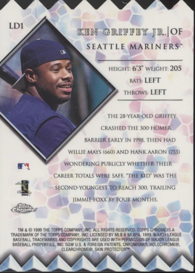 2247-ken-griffey-jr.-1999-topps-chrome-lords-of-the-diamond-die-cut-ld1-2.webp Ken Griffey Jr. 1999 Topps Chrome Lords of the Diamond Die-Cut #LD1