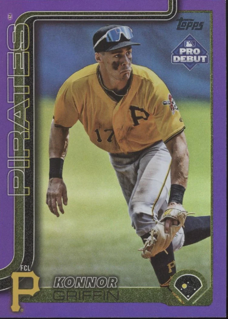 2248-konnor-griffin-2025-topps-pro-debut-purple-holo-246-299-pd-32-1.webp Konnor Griffin 2025 Topps Pro Debut Purple Holo 246/299 #PD-32