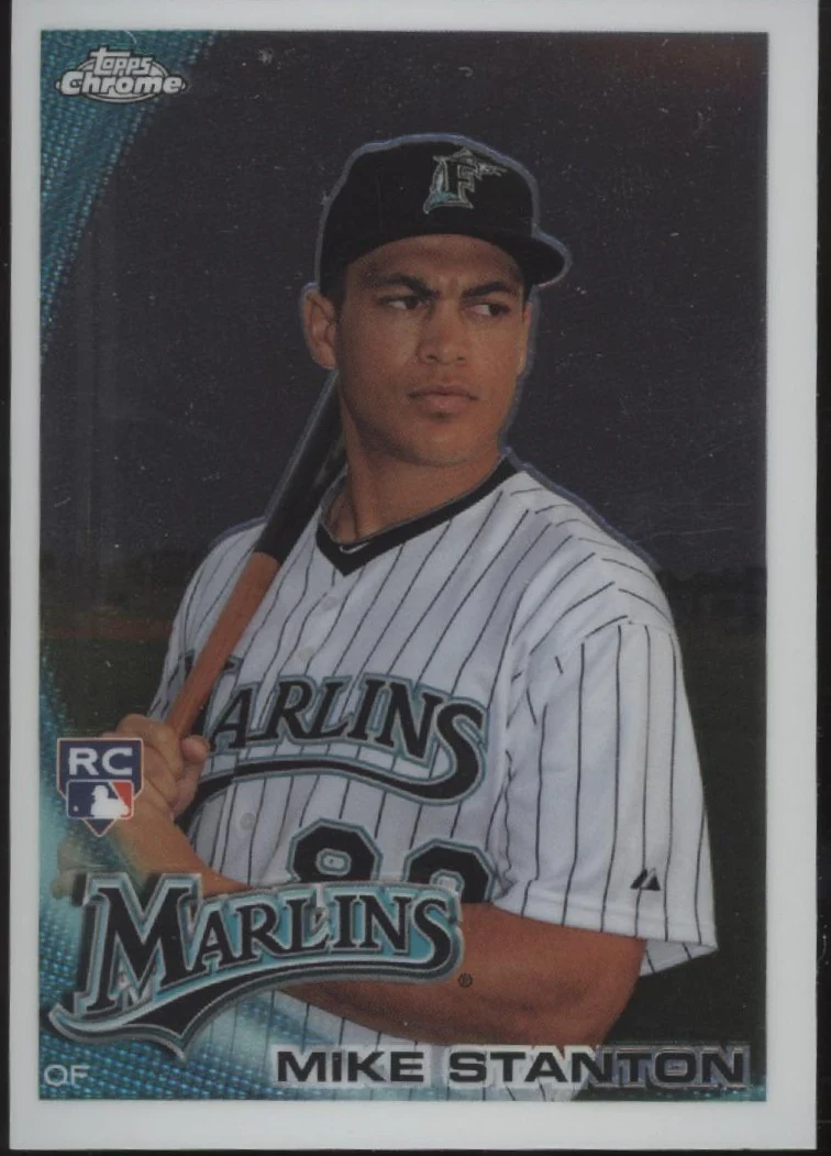 Mike Stanton 2010 Topps Chrome RC #190