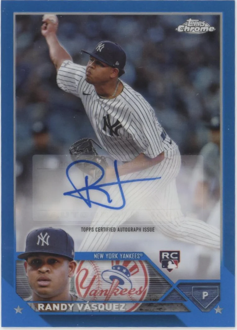 2279-randy-vasquez-2023-topps-chrome-blue-refractor-rc-auto-140-150-ac-rv-1.webp Randy Vasquez 2023 Topps Chrome Blue Refractor RC Auto 140/150 #AC-RV
