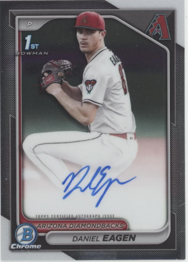 Daniel Eagen 2024 Bowman Chrome Auto #CPA-DE