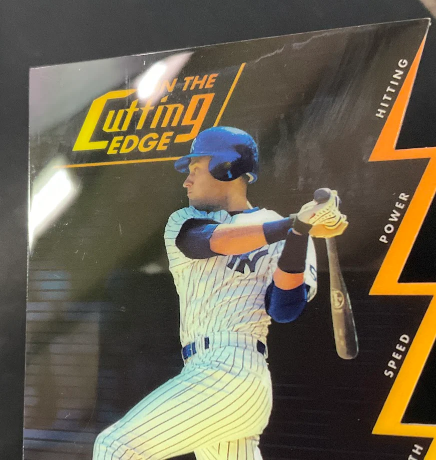 Derek Jeter 1999 Topps HD On the Cutting Edge Die-Cut #CE7