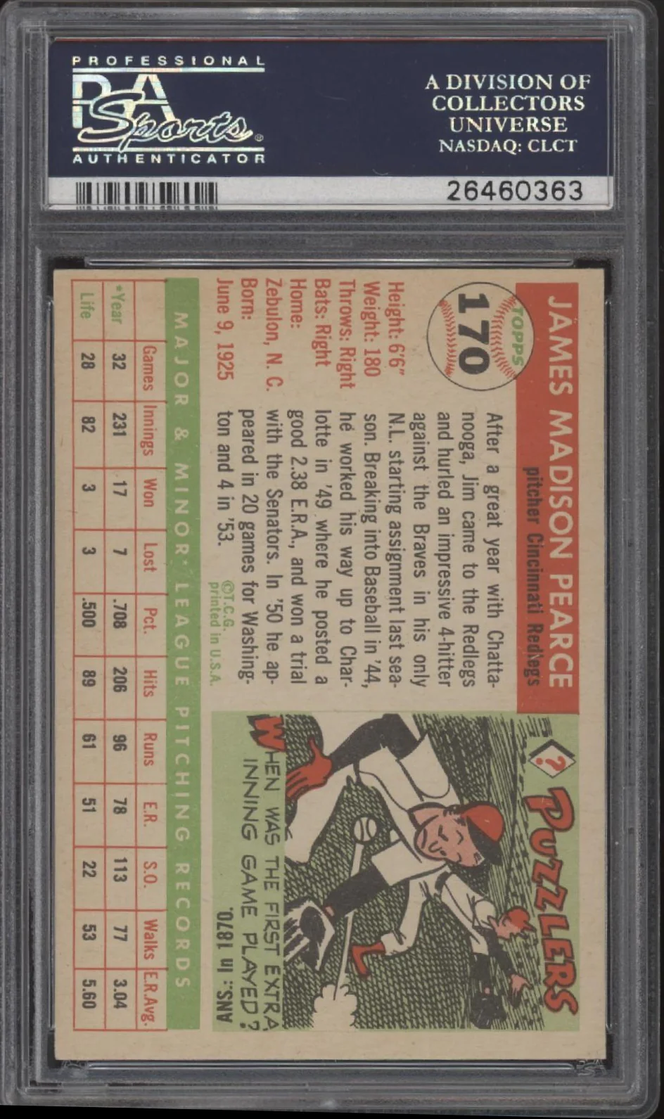 2389-jim-pearce-1955-topps-170-psa-6-2.webp Jim Pearce 1955 Topps #170 PSA 6