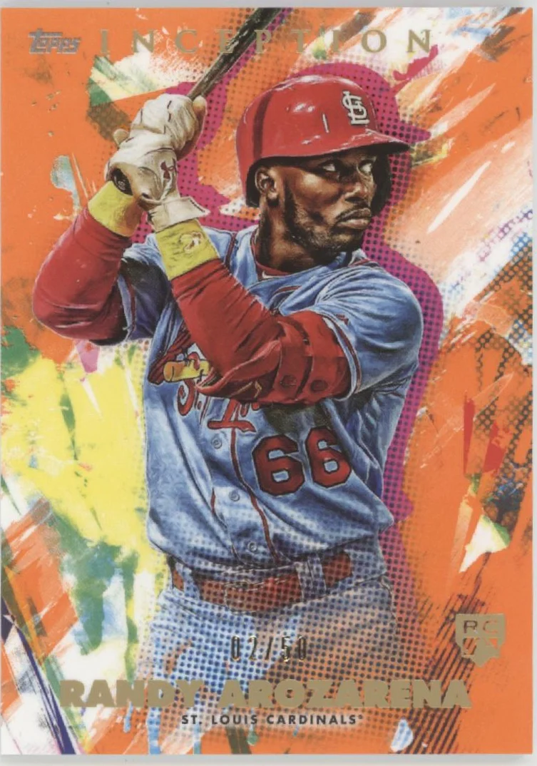 Randy Arozarena 2020 Topps Inception Orange RC #32