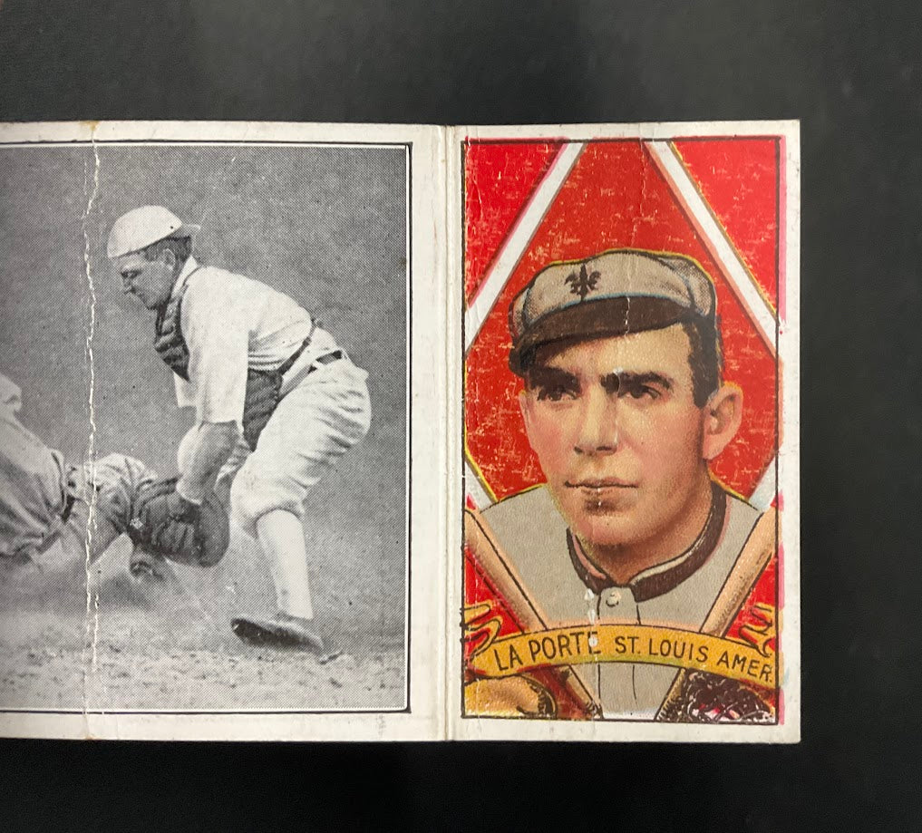 2431-frank-laporte-rj-wallace-1912-hassan-triple-fold-a-close-play-at-home-plate-pr-4.jpg Frank LaPorte RJ Wallace 1912 Hassan Triple Fold A Close Play at Home Plate PR
