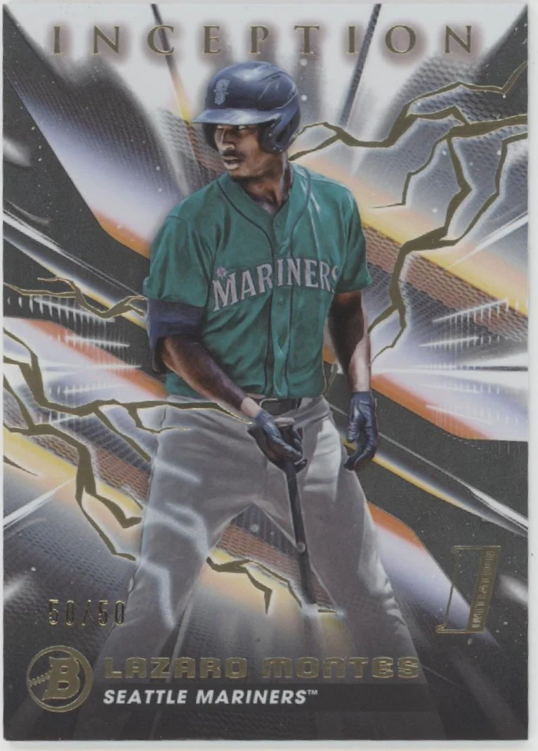 Lazaro Montes 2023 Topps Inception Initiation 50/50 #64