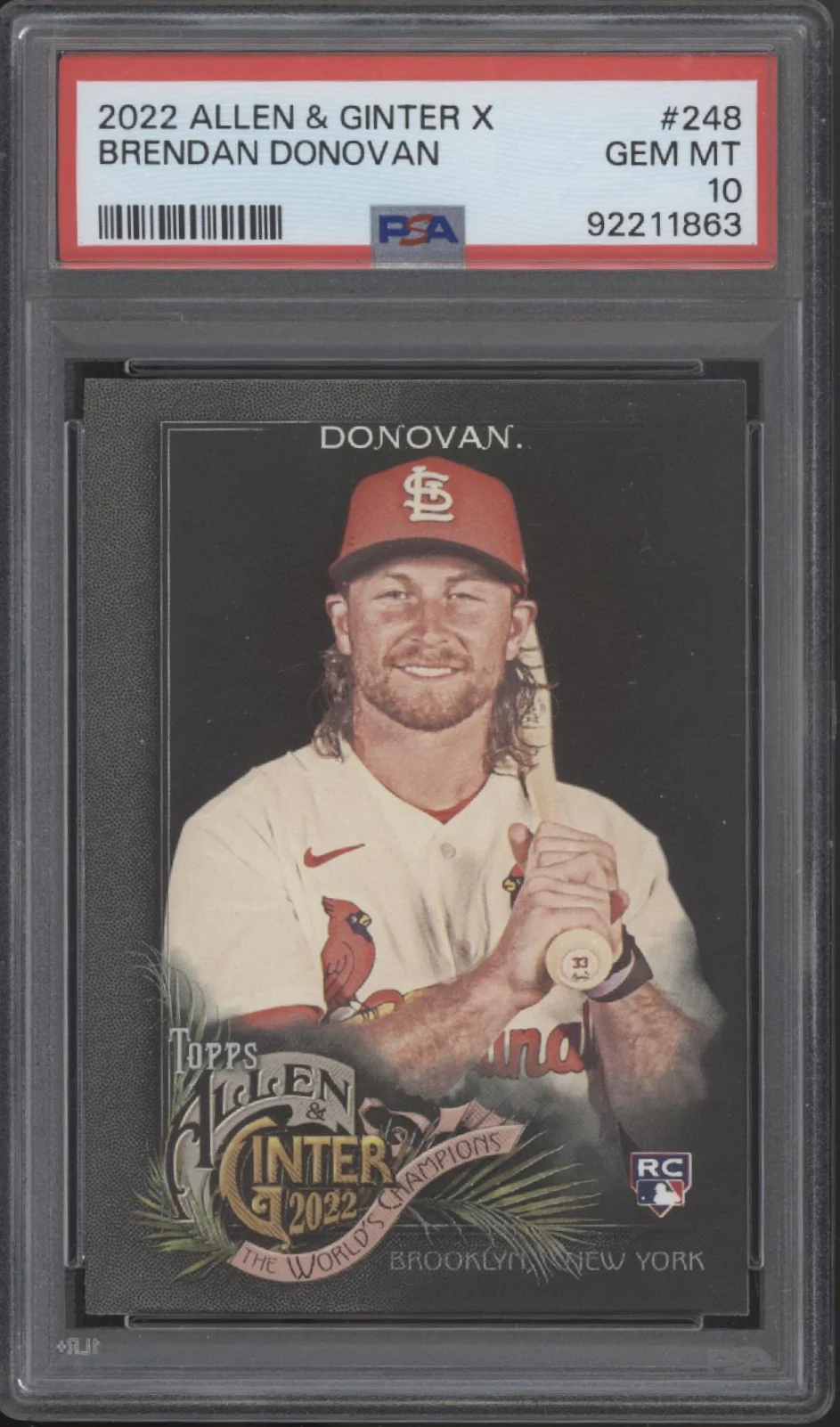 2439-brendan-donovan-2022-topps-allen-ginter-x-rc-248-psa-10-1.webp Brendan Donovan 2022 Topps Allen & Ginter X RC #248 PSA 10
