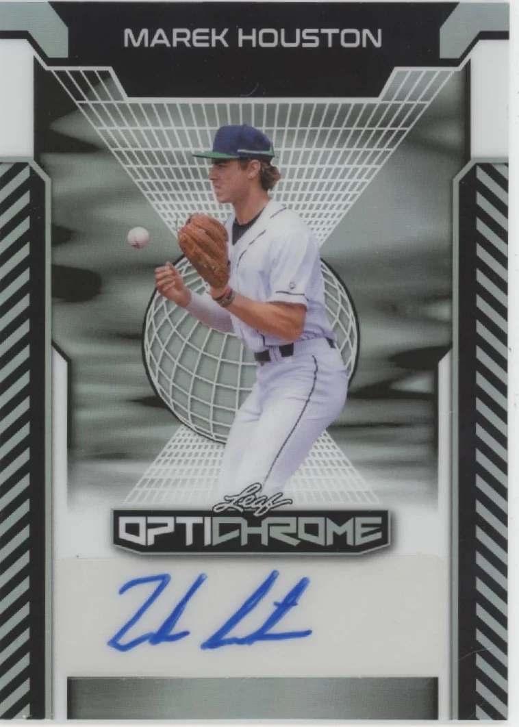 Marek Houston 2025 Leaf Optichrome Refractor Auto 7/10