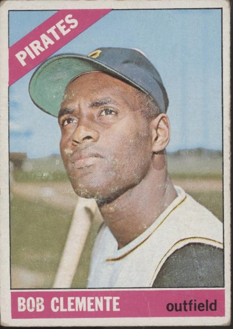 Bob Clemente 1966 Topps #300 Pittsburgh Pirates GD
