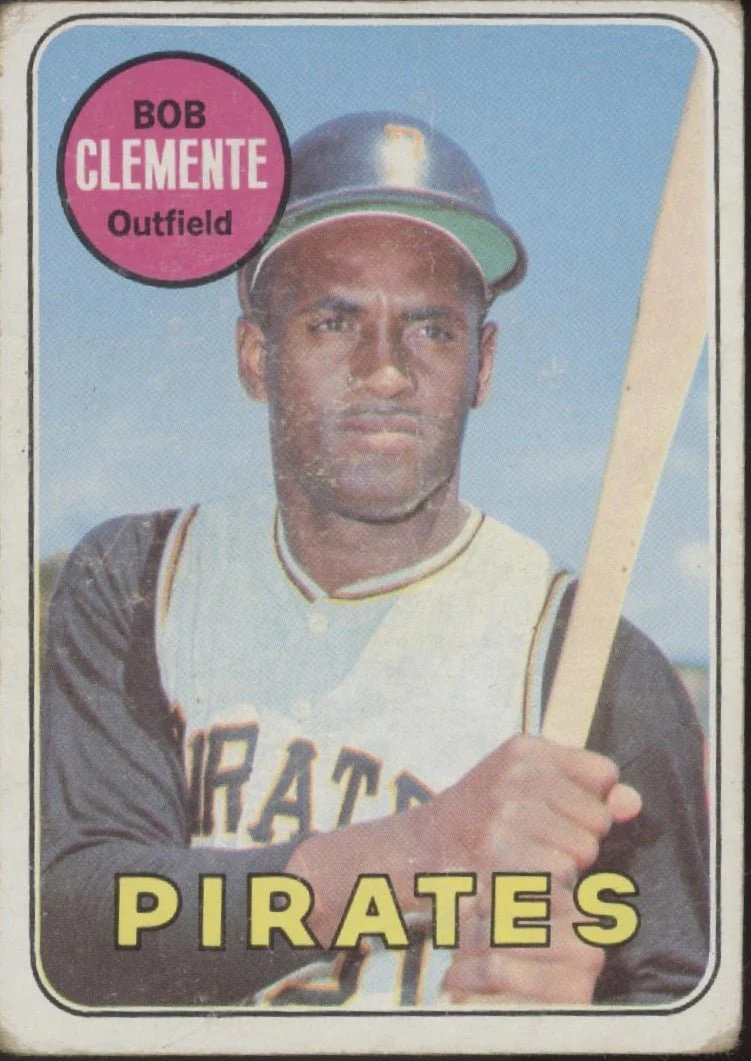 Bob Clemente 1969 Topps #50 Pittsburgh Pirates GD #2