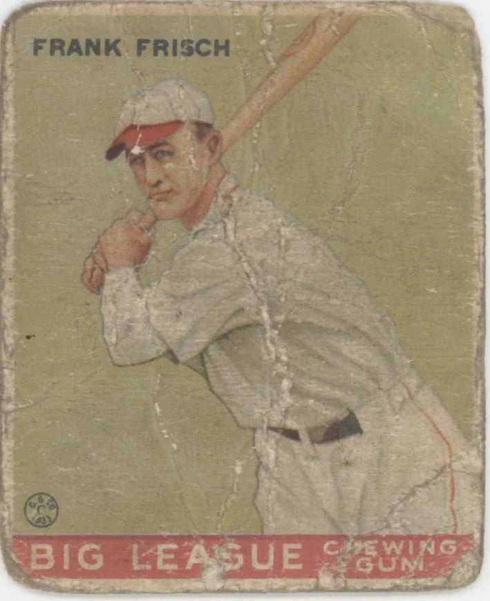 Frank Frisch 1933 Goudey RC #49 St. Louis Cardinals PR