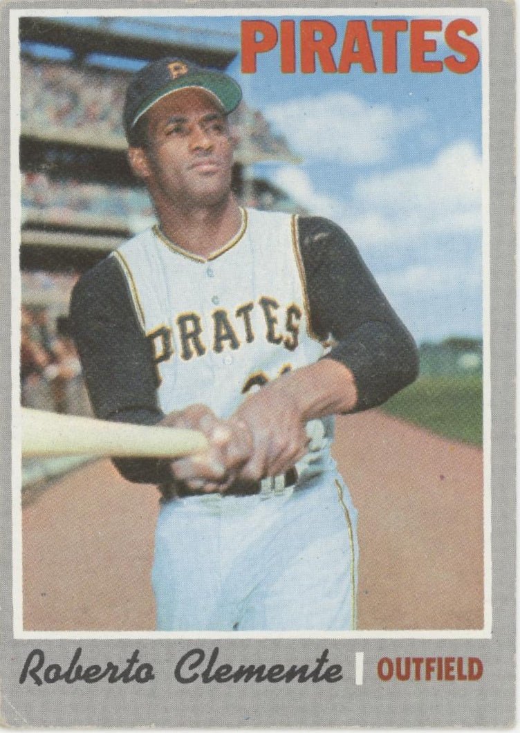 Roberto Clemente 1970 Topps #350 Pittsburgh Pirates VG