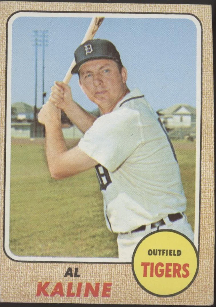 262-al-kaline-1968-topps-240-detroit-tigers-vg-ex-1.webp Al Kaline 1968 Topps #240 Detroit Tigers VG-EX