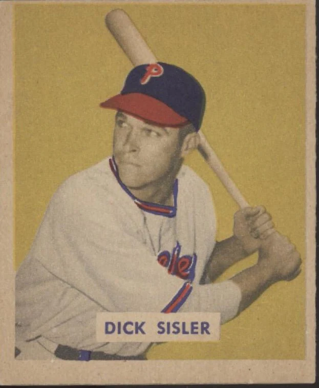 Dick Sisler 1949 Bowman #205 Philadelphia Phillies EX