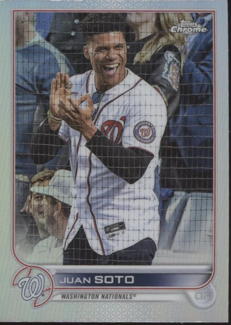 Juan Soto 2022 Topps Chrome Image Variation Refractor #129