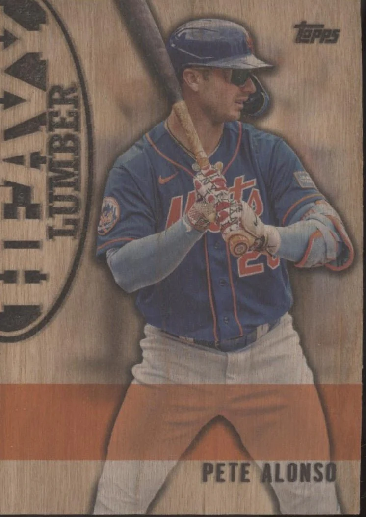 Pete Alonso  2024 Topps Heavy Lumber #HL-5