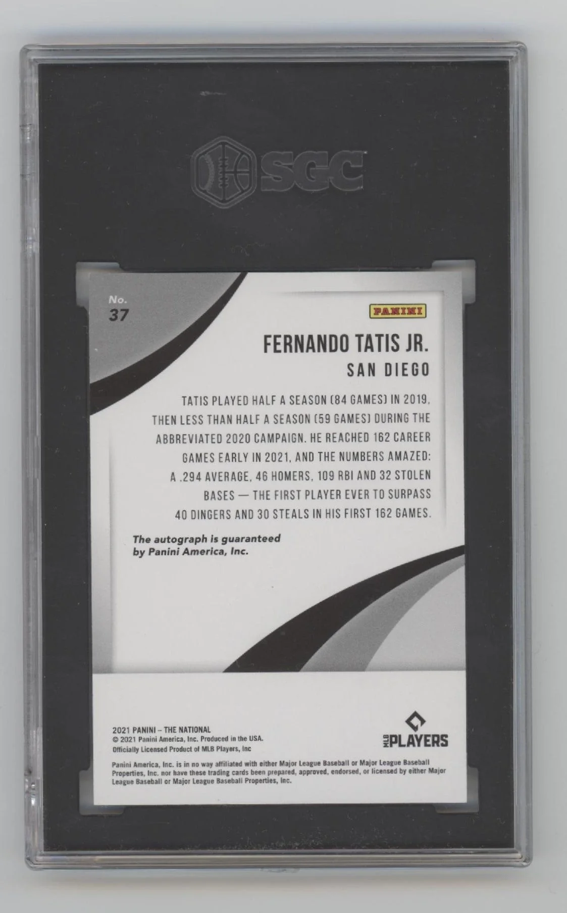 282-fernando-tatis-jr.-2021-panini-the-national-cracked-ice-auto-4-5-sgc-10-10-2.webp Fernando Tatis Jr. 2021 Panini The National Cracked Ice Auto 4/5 SGC 10 / 10
