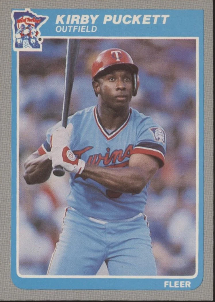 Kirby Puckett 1985 Fleer #286