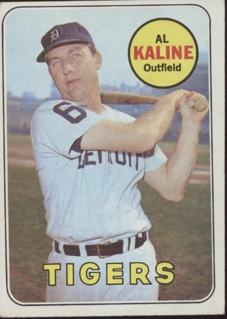 295-al-kaline-1969-topps-410-detroit-tigers-vg-1.webp Al Kaline 1969 Topps #410 Detroit Tigers VG