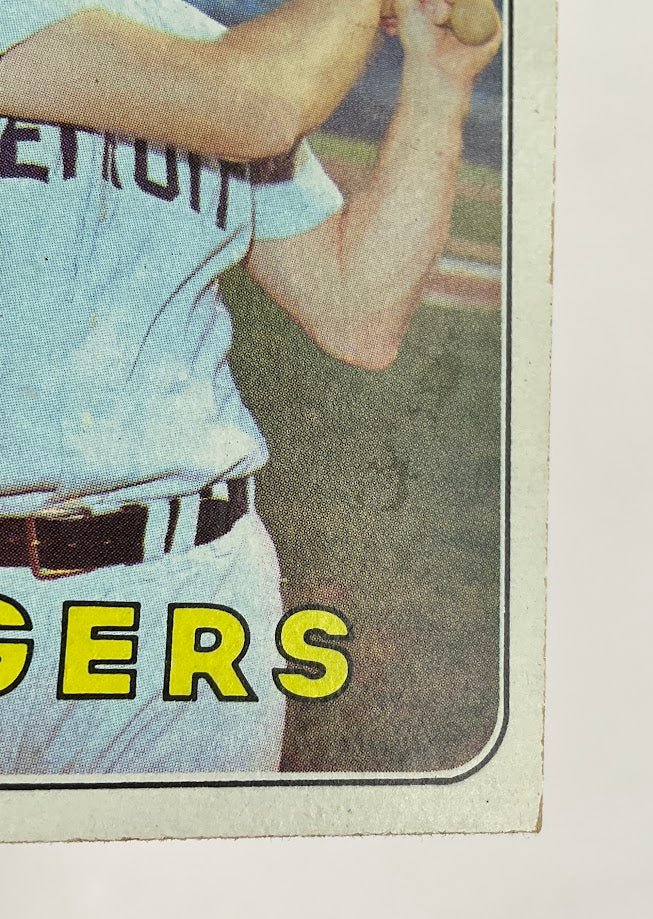 Al Kaline 1969 Topps #410 Detroit Tigers VG