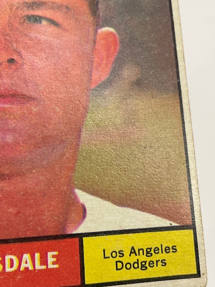 Don Drysdale 1961 Topps #260 Los Angeles Dodgers VG