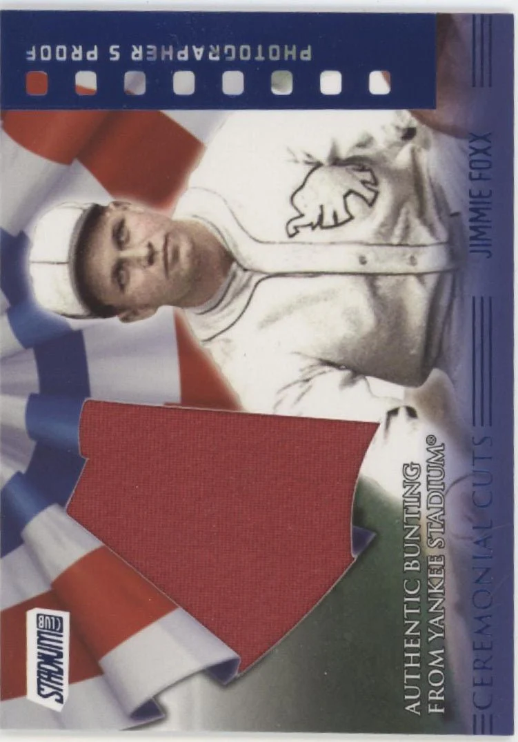 328-jimme-fox-2008-topps-stadium-club-ceremonial-cuts-bunting-swatch-blue-80-99-1.webp Jimme Fox 2008 Topps Stadium Club Ceremonial Cuts Bunting Swatch Blue 80/99