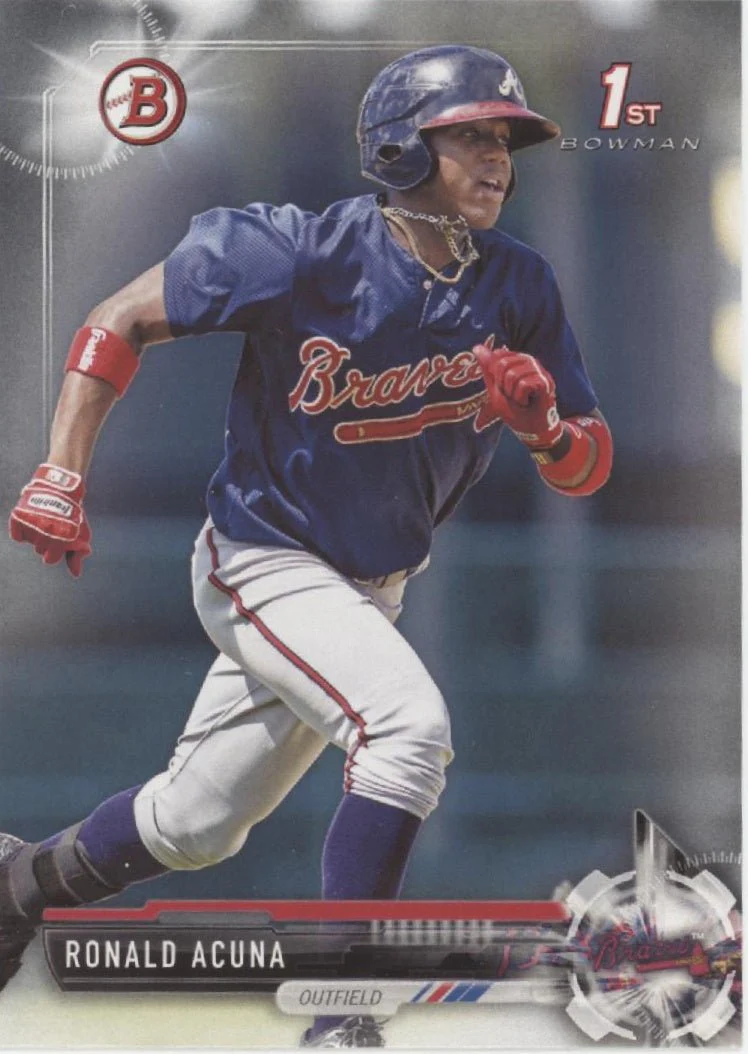 Ronald Acuna Jr. 2017 Bowman #BP127