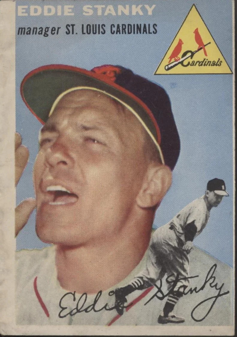 Eddie Stanky 1954 Topps #38 St. Louis Cardinals VG