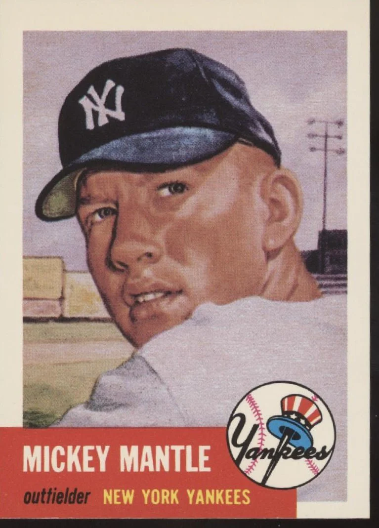 Mickey Mantle 1991 Topps Archives '53 #82 #2