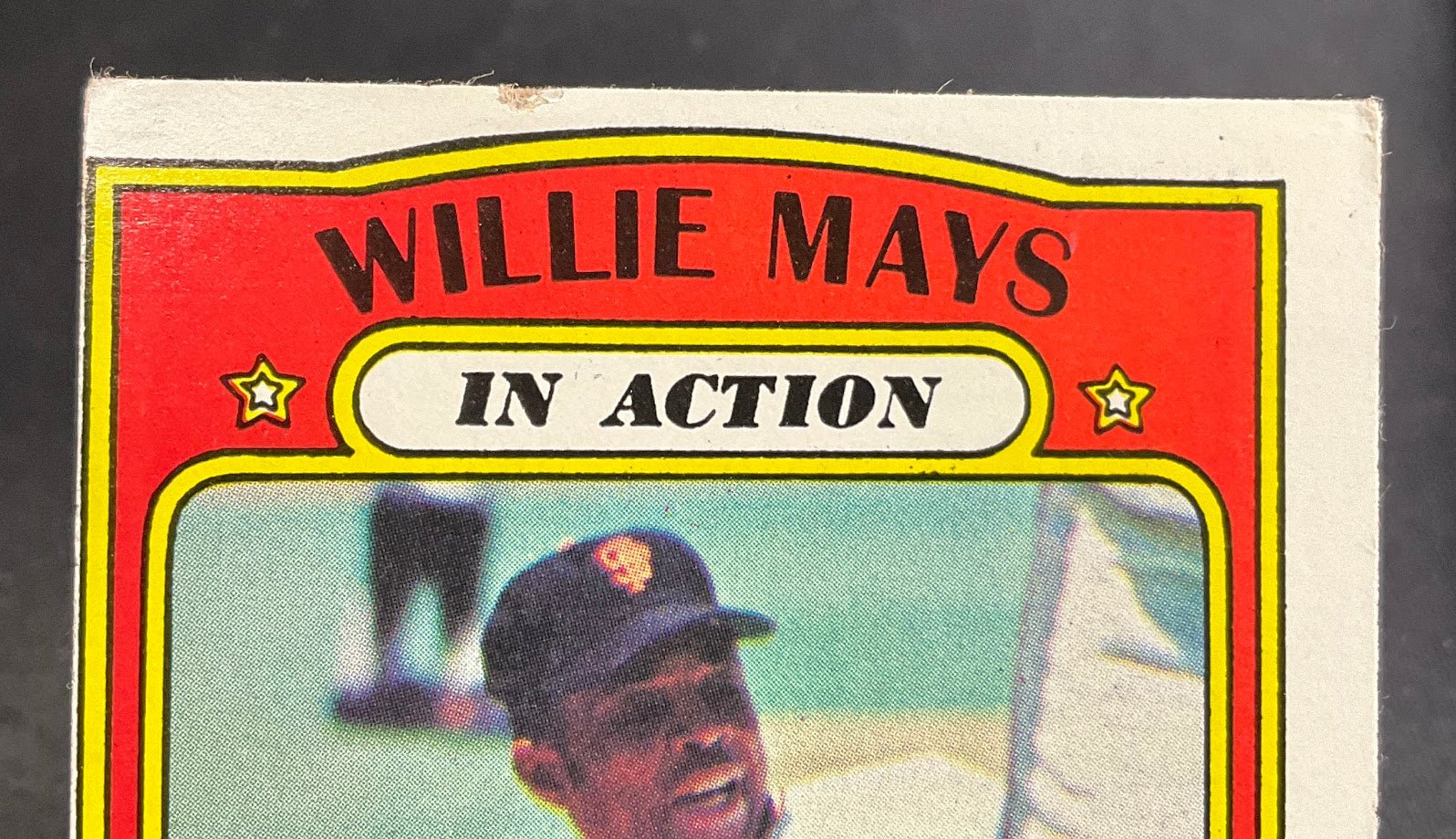 Willie Mays 1972 Topps In Action #50 VG-EX #1
