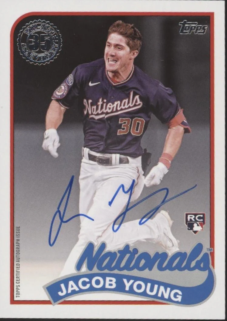 Jacob Young 2024 Update Series '89 RC Auto #89BA2-JY