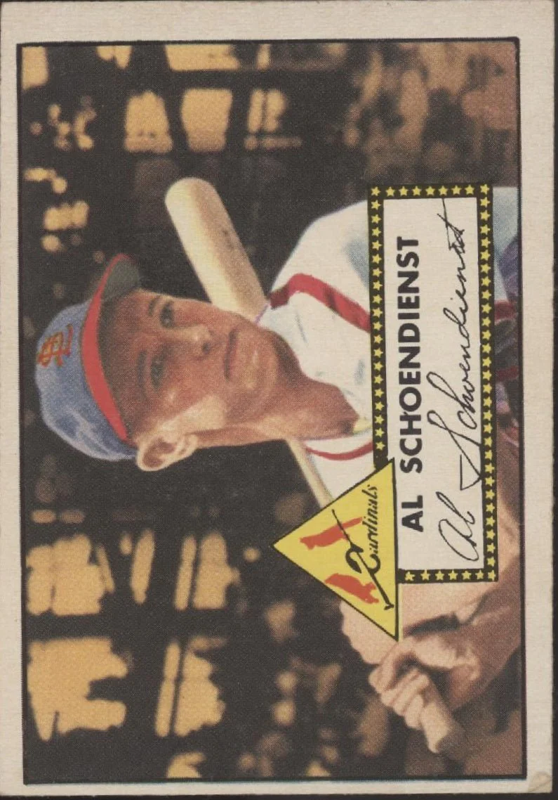 Al Schoendienst 1952 Topps #91 St. Louis Cardinals VG-EX
