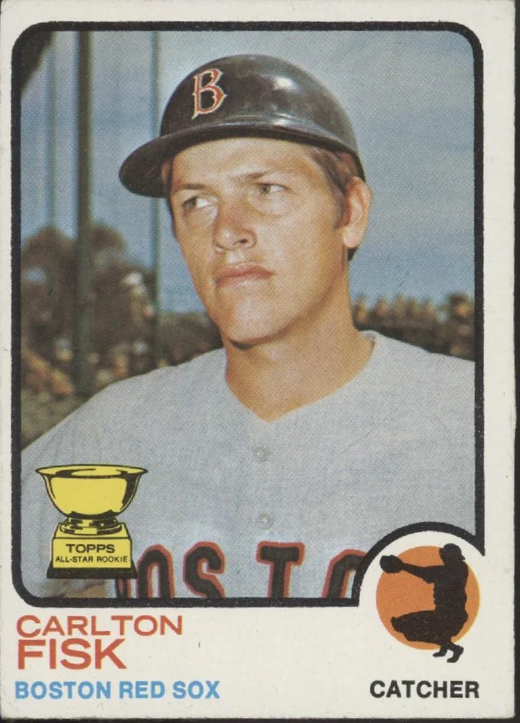 365-carlton-fisk-1973-topps-193-boston-red-sox-gd-1.webp Carlton Fisk 1973 Topps #193 Boston Red Sox GD
