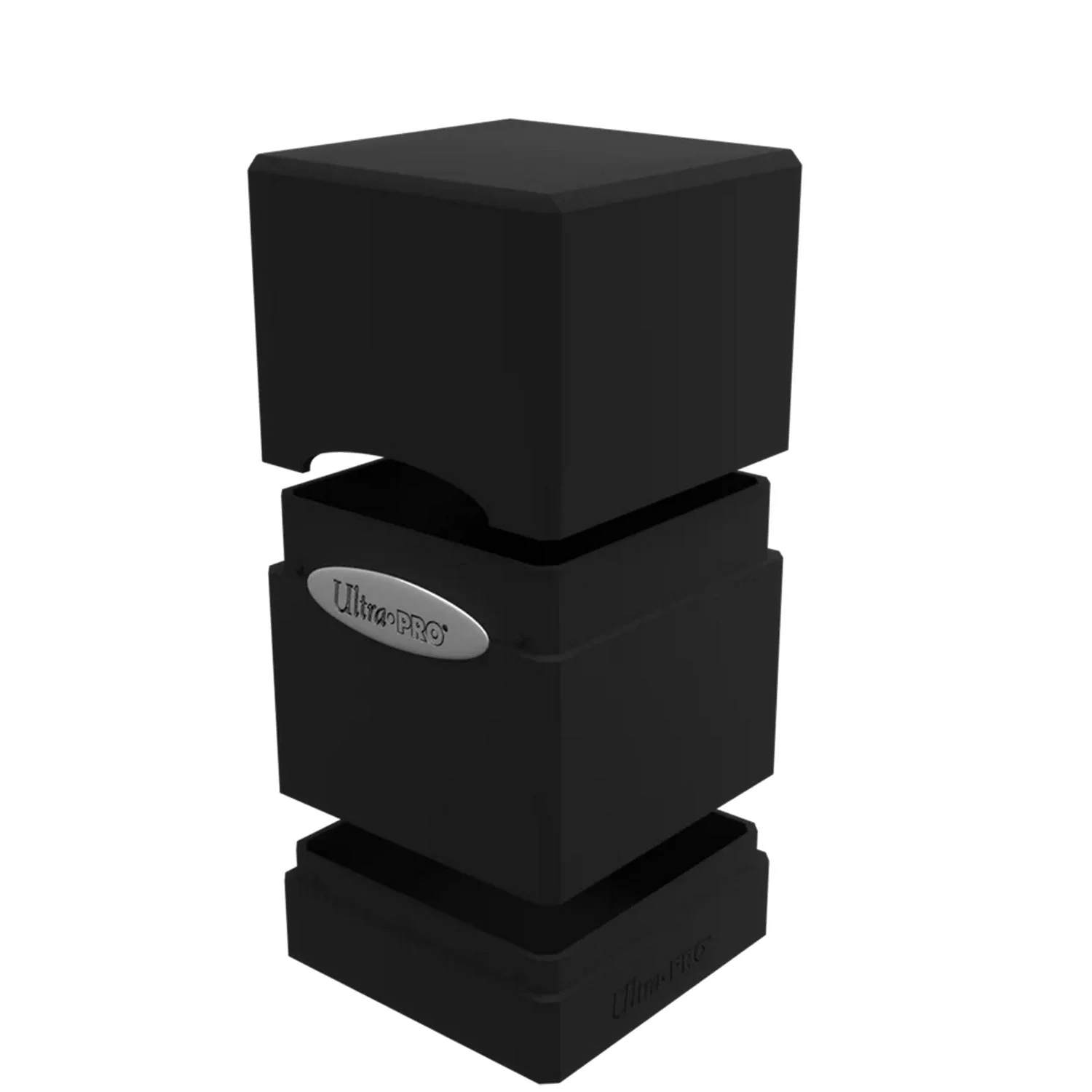 Ultra Pro: Satin Tower Deck Box (Jet Black)