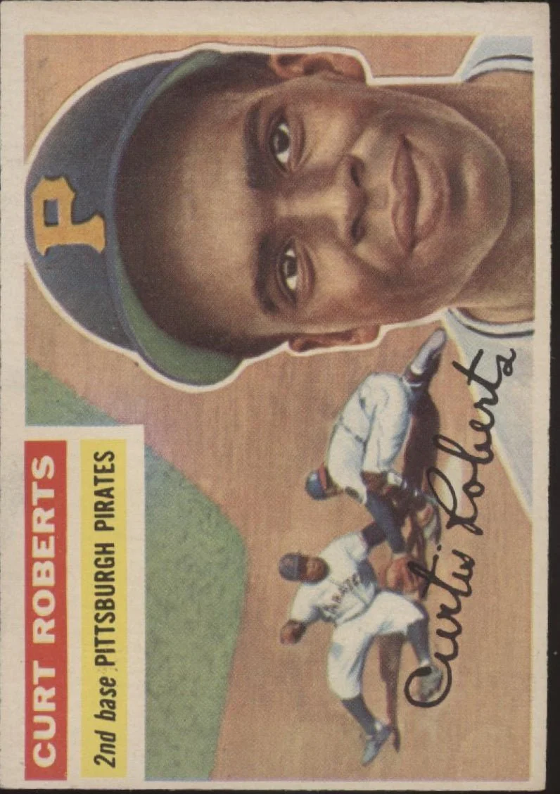 Curt Roberts 1956 Topps #306 Pittsburgh Pirates VG-EX