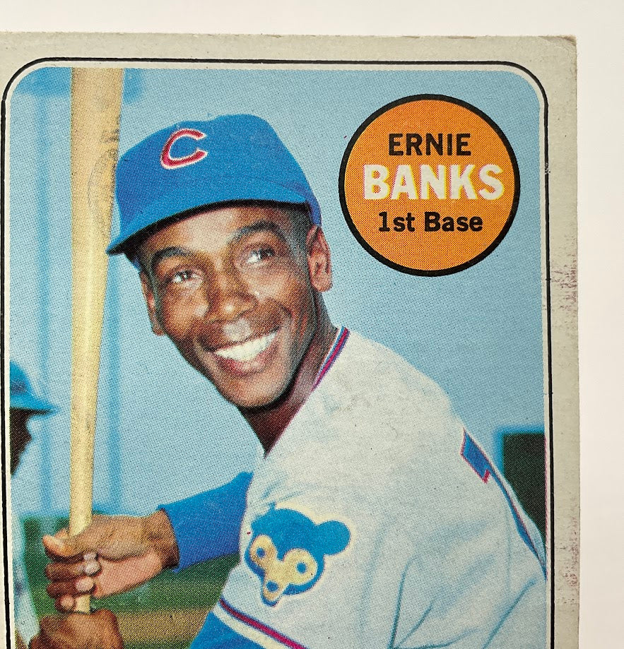 Ernie Banks 1969 Topps #20 Chicago Cubs VG #1