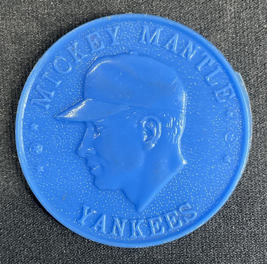 Mickey Mantle 1960 Armour Coins Blue