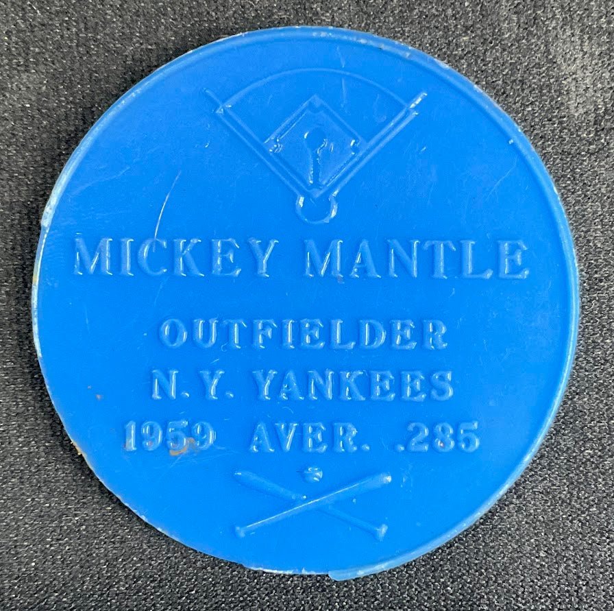 Mickey Mantle 1960 Armour Coins Blue