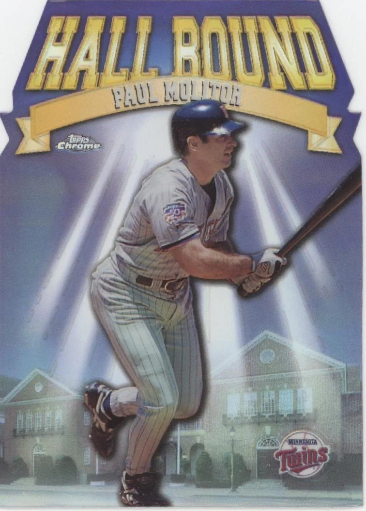 Paul Molitor 1998 Topps Chrome Hall Bound Die-Cut Refractor #HB1 #2