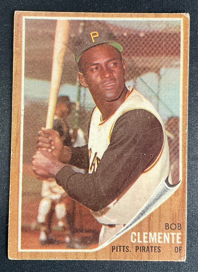 Bob Clemente 1962 Topps #10 Pittsburgh Pirates VG-EX