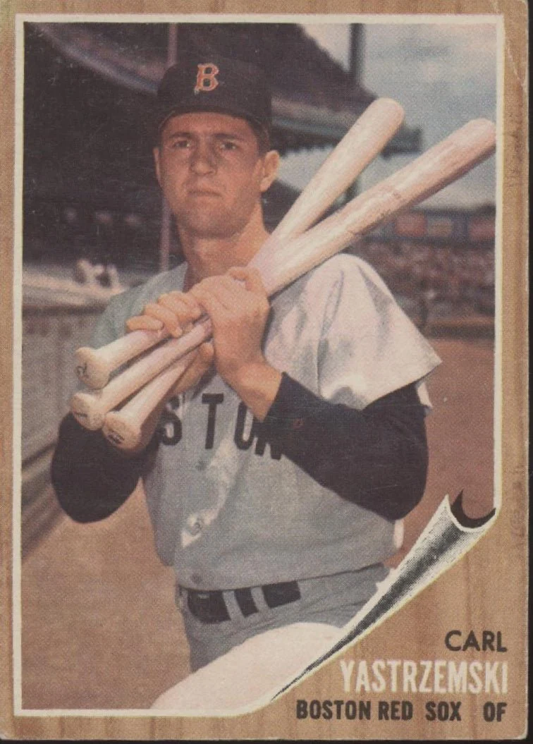 387-carl-yastrzemski-1962-topps-425-boston-red-sox-ex-1.webp Carl Yastrzemski 1962 Topps #425 Boston Red Sox EX