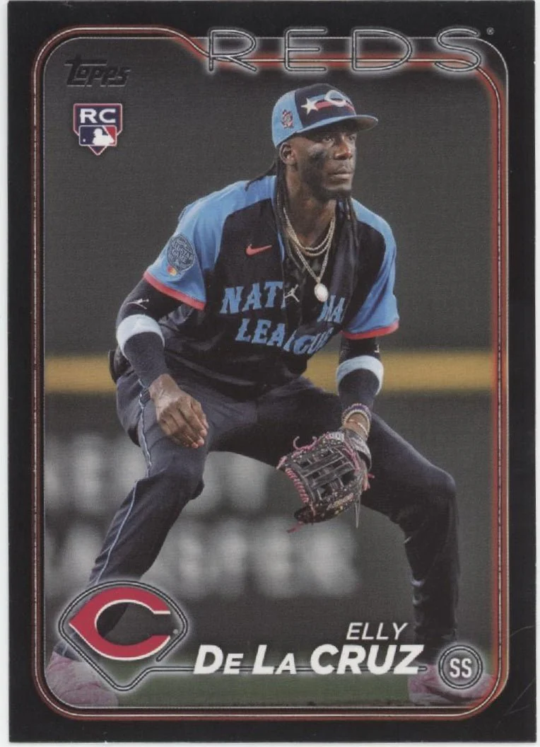 Elly De La Cruz 2024 Topps Update Series Black Border ASG RC 018/299 #ASG-44