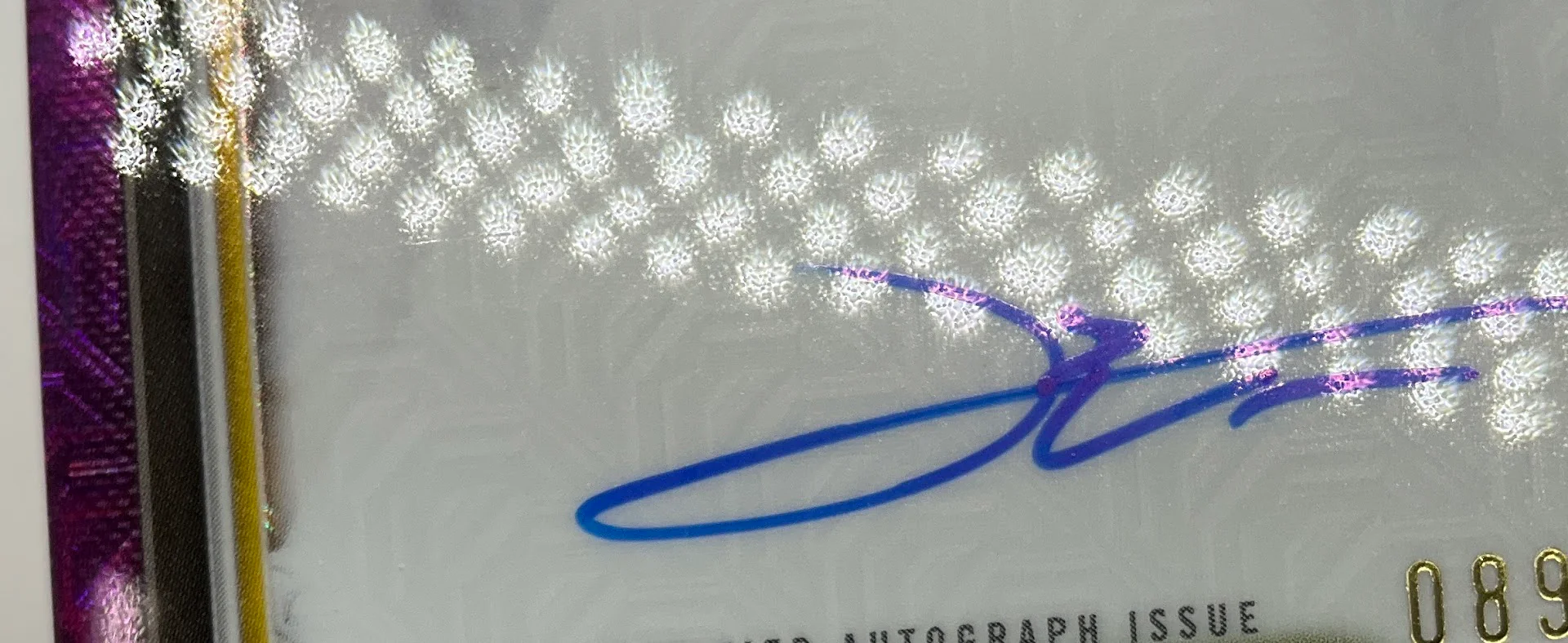 Leo De Vries 2024 Bowman Chrome Purple Mojo Refractor Auto 089/199 #BMA-LD