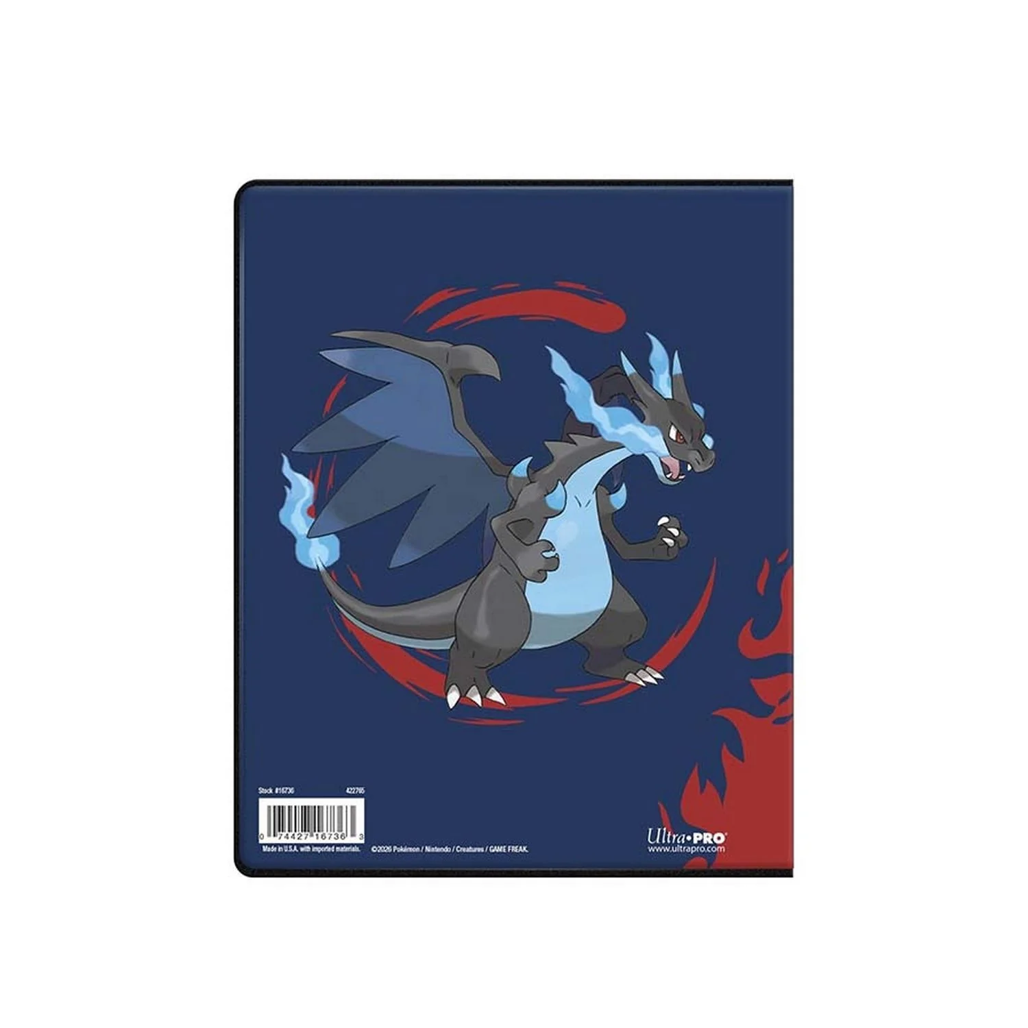 Ultra Pro: Pokemon Mega Charizard X and Y 4-Pocket Portfolio