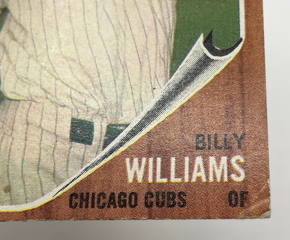 Billy Williams 1962 Topps #288 Chicago Cubs VG-EX