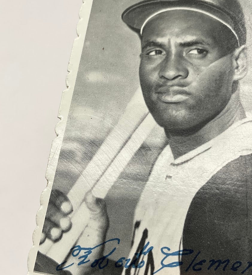 Bob Clemente 1969 Topps Deckle Edge #27 Pittsburgh Pirates VG-EX
