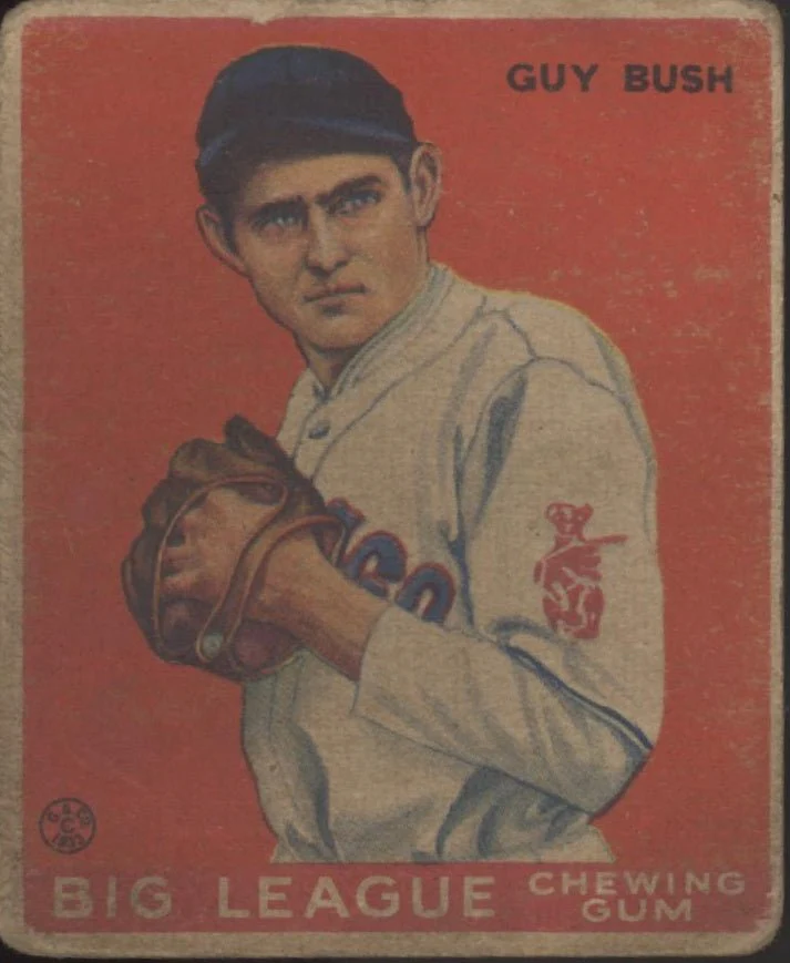 Guy Bush 1933 Goudey RC #67 Chicago Cubs GD