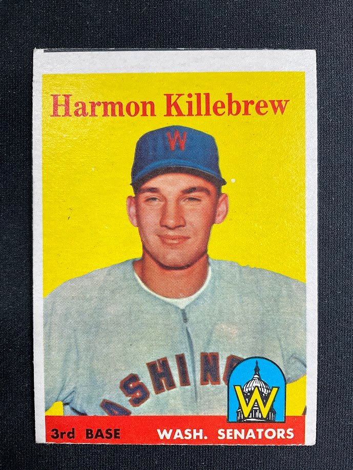 Harmon Killebrew 1958 Topps #288 Washington Senators VG-EX